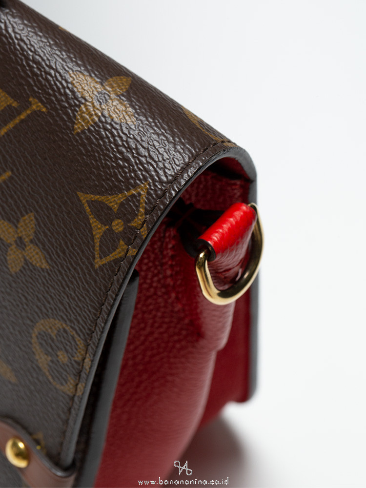 Louis Vuitton Monogram Vaugirard Coquelicot Crossbody Shoulder Bag
