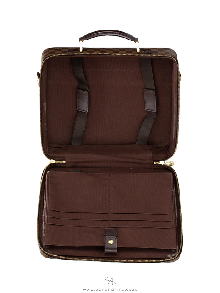 Louis Vuitton Damier Ebene Porte Ordinateur Sabana - Brown Briefcases, Bags  - LOU686520