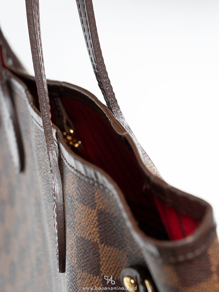 Deals on Louis Vuitton Neverfull Mm Damier Ebene Bags Handbags
