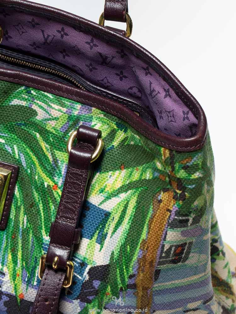 Louis Vuitton Ailleurs Cabas PM Promenade Tote Shoulder Bag Green