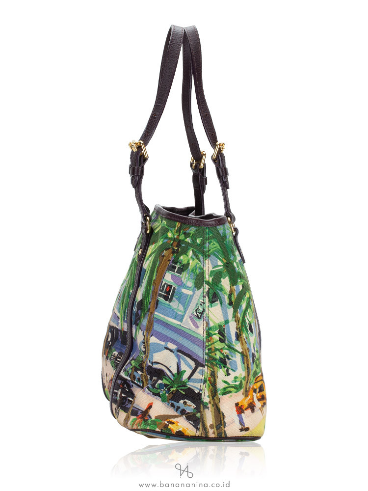 Louis Vuitton Promenade Canvas Ailleurs Cabas PM Tote Bag