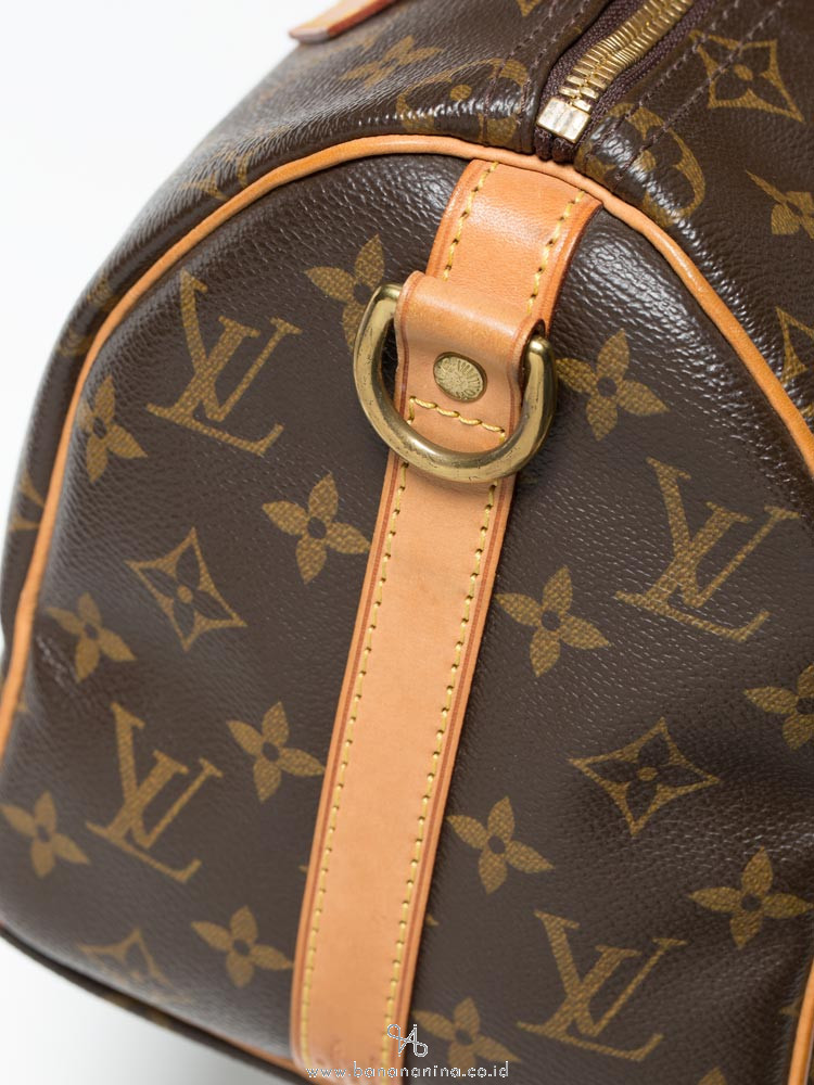 Louis Vuitton Vachetta Leather Luggage Name Tag & Strap Holder Louis Vuitton