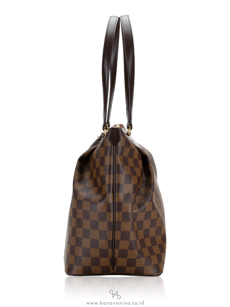Pre-Owned Louis Vuitton Westminster Damier Ebene MM Brown 