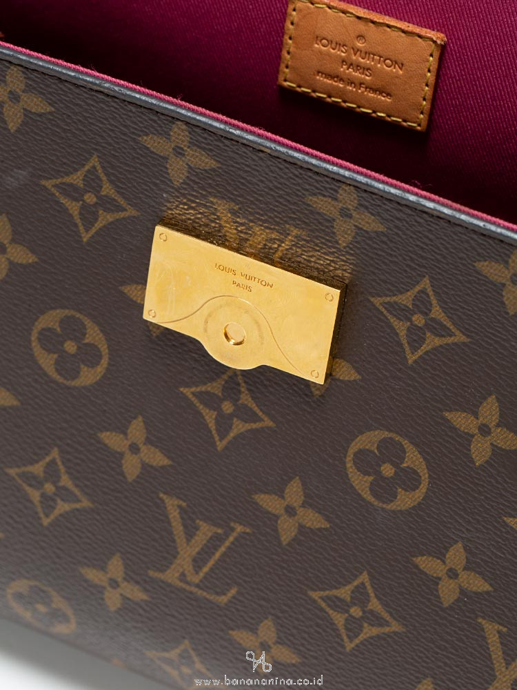 Louis Vuitton Monogram Canvas Cluny BB Bordeaux/Fuchsia Bag - Yoogi's Closet