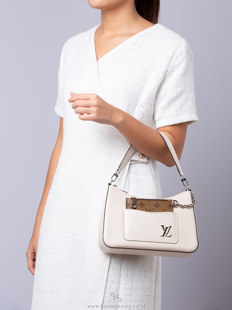 Louis Vuitton EPI Marelle Bag, Beige, One Size
