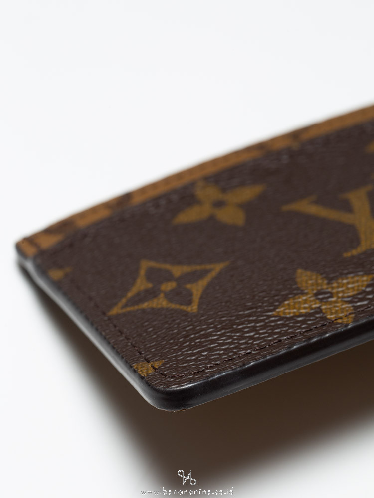 Louis Vuitton Brown Reverse Monogram Cardholder – Savonches