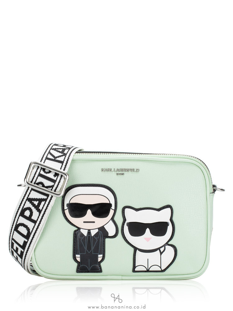 Karl Lagerfeld LH6EU9BJ Maybelle Round Head Duo Camera Bag Mist