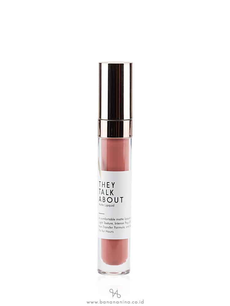 THEY TALK ABOUT Matte Lipquid Marsala