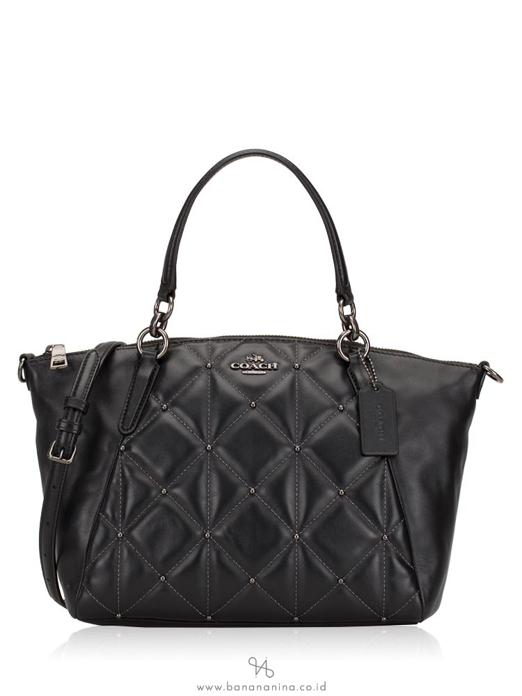 coach mini kelsey black