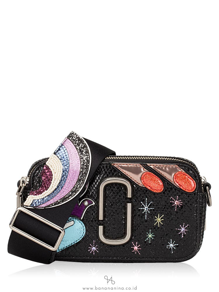 Marc Jacobs Pill Snapshot Small Camera Bag Black