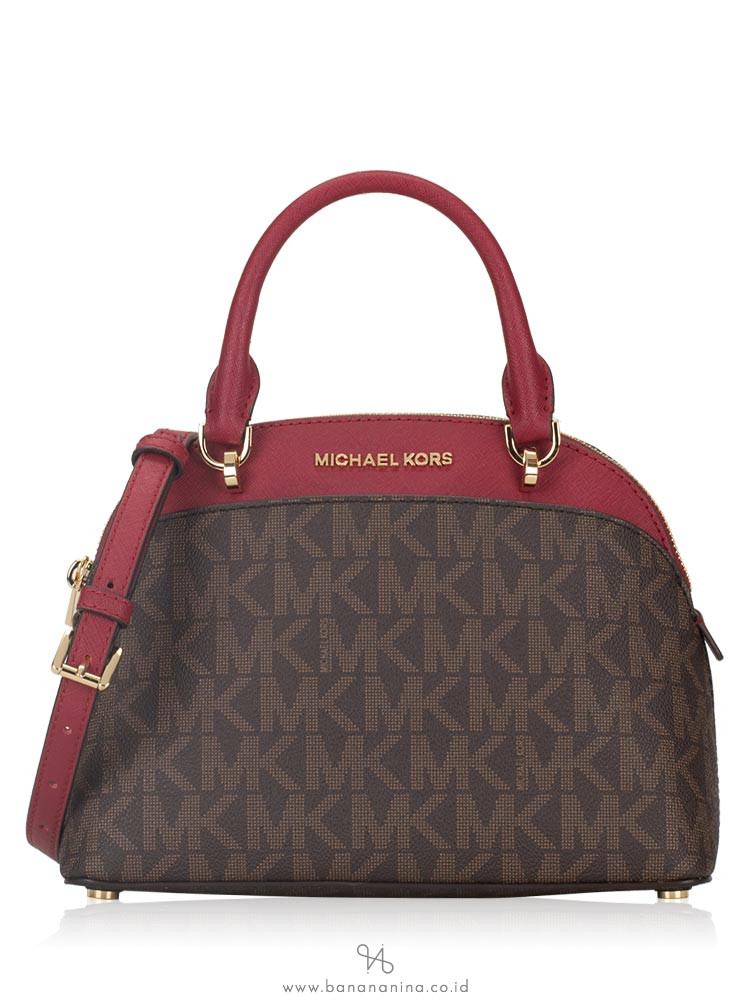 michael kors emmy small dome satchel