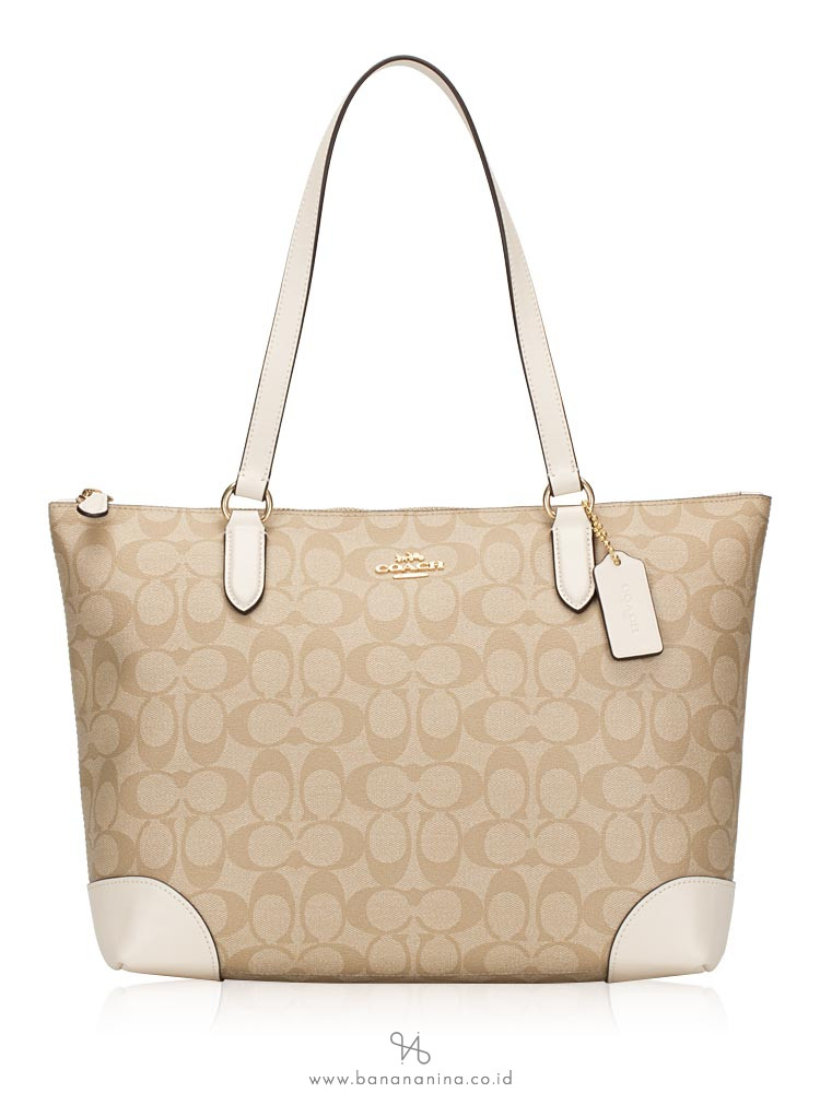 coach signature tote bag