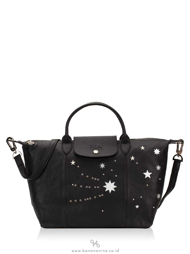 Longchamp le pliage jacquard etoiles shop