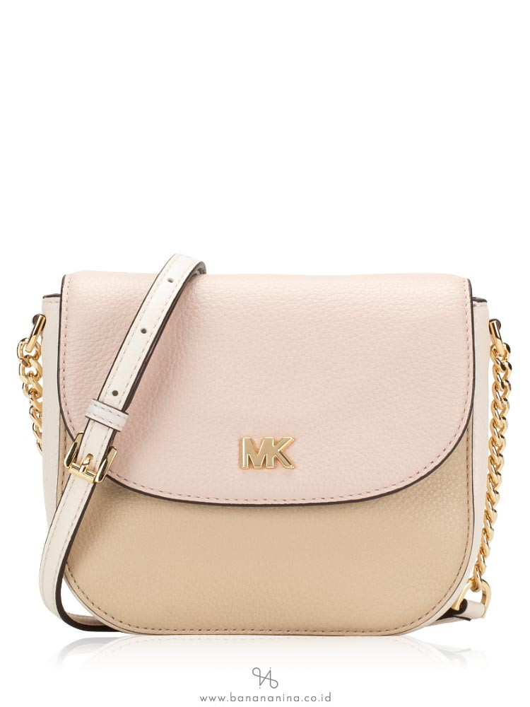 michael michael kors half dome leather crossbody bag