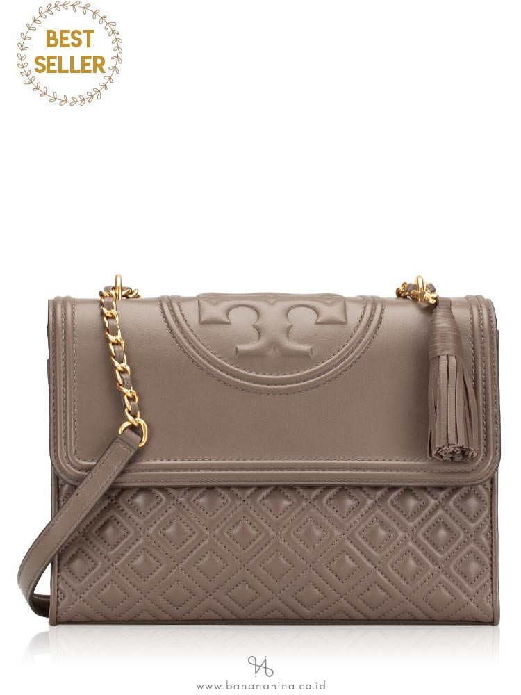 tory burch fleming convertible shoulder bag silver maple