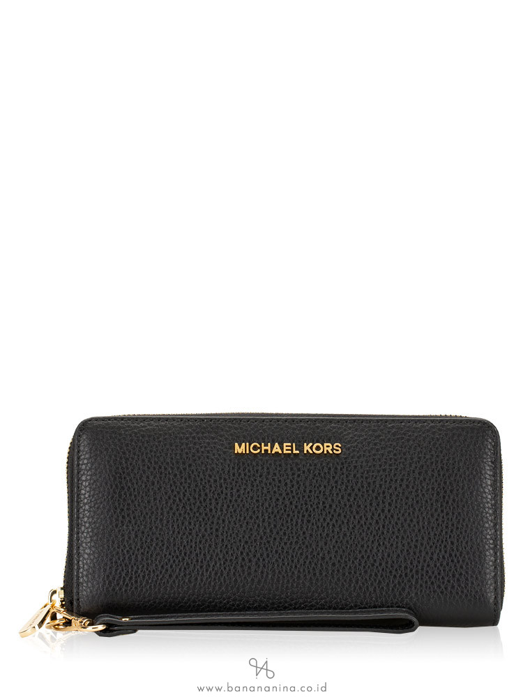 michael kors saffiano continental large black wallets