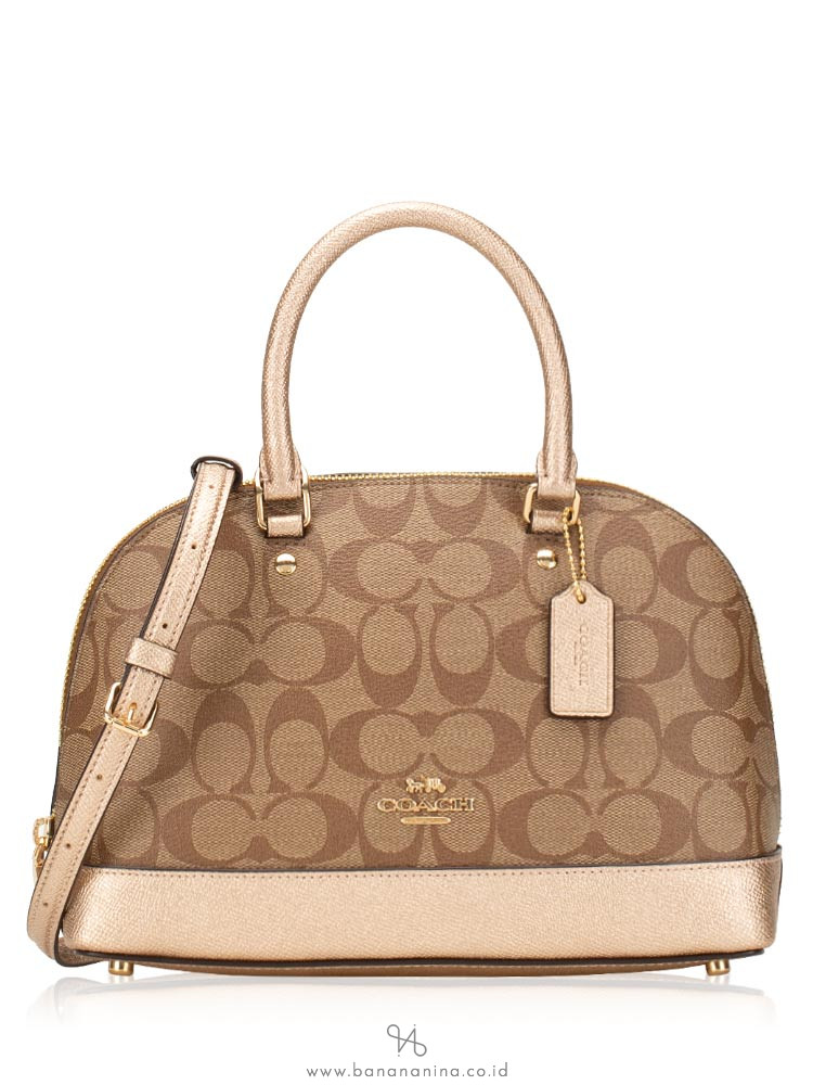 coach mini sierra rose gold