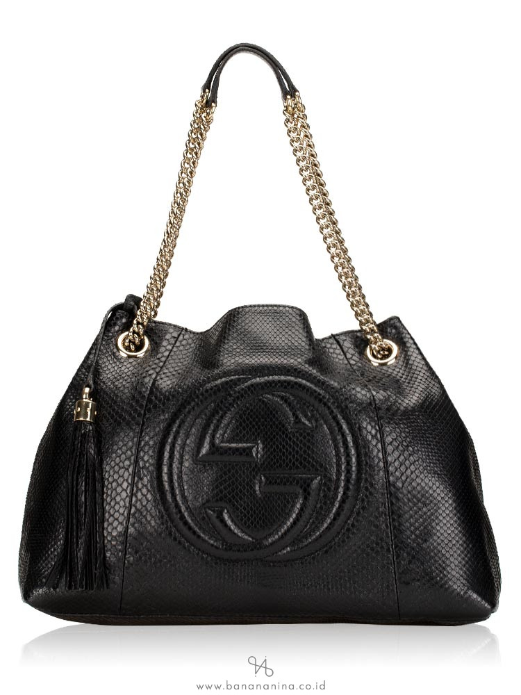 gucci soho chain tote