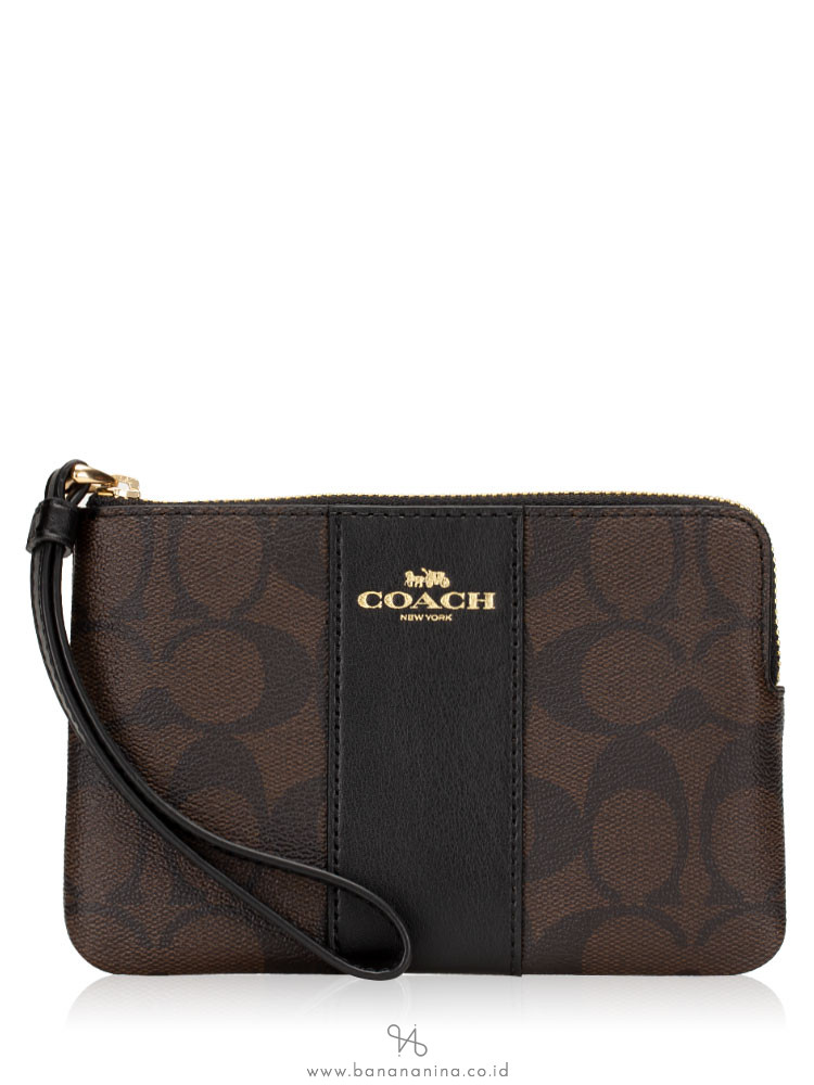 coach new york wristlet