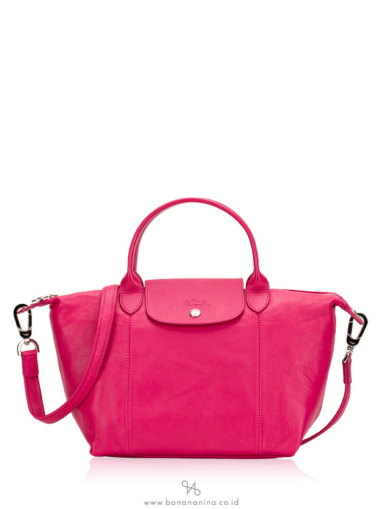longchamp le pliage small pink