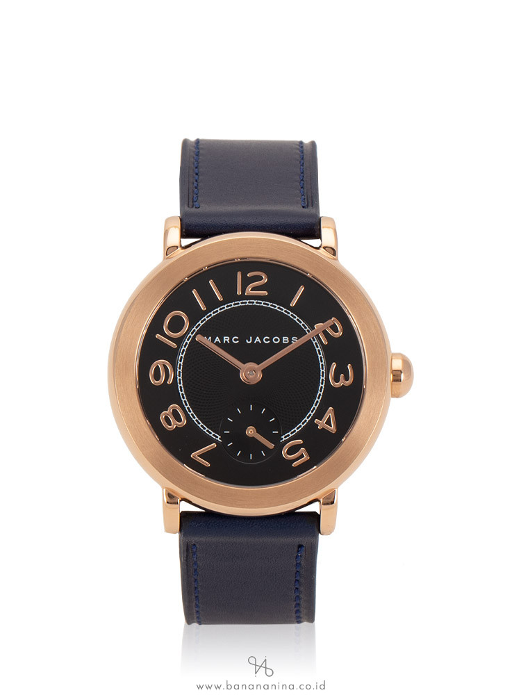 MARC JACOBS MJ1575 Riley Leather Strap Navy