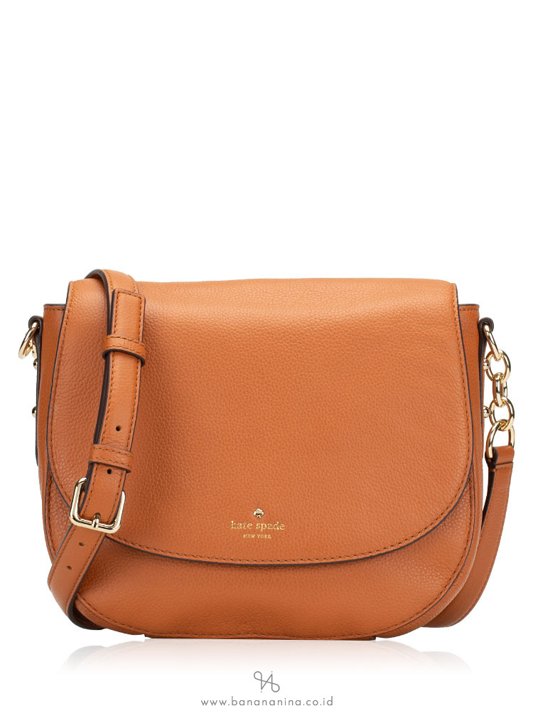 KATE SPADE Larchmont Avenue Saffron Warm Cognac
