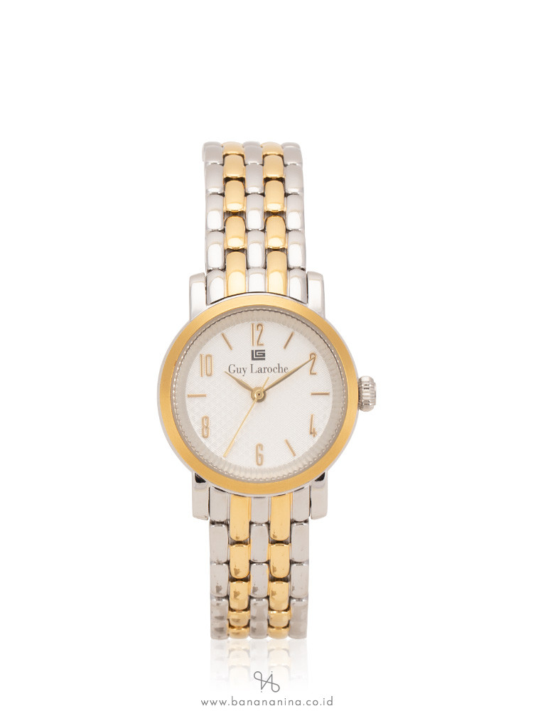 GUY LAROCHE LW1019-04 Small Stainless Silver Gold
