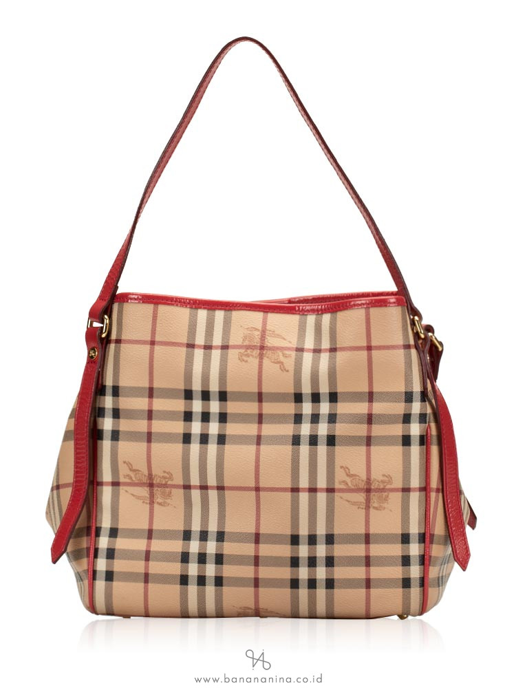 burberry haymarket check handbag