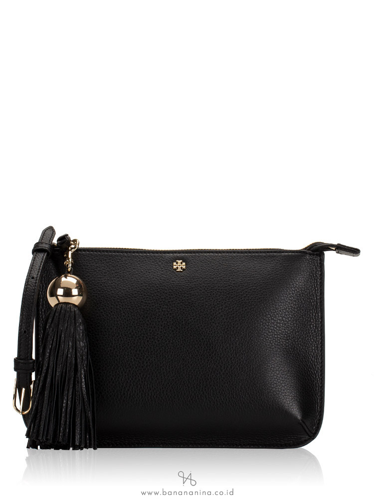 tory burch tassel crossbody black