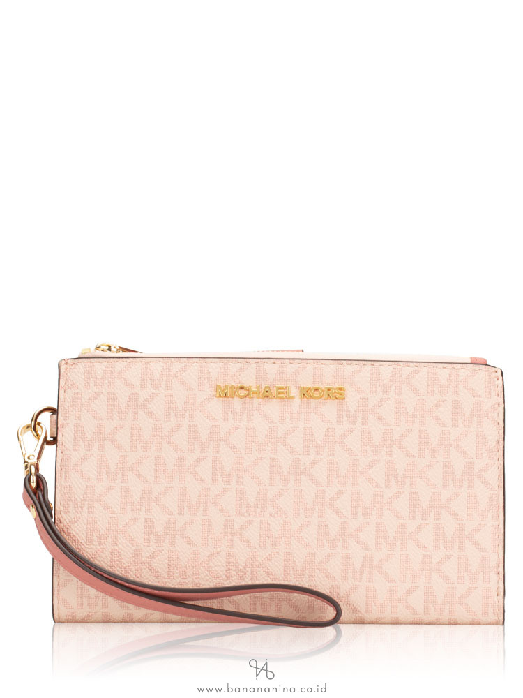 michael kors signature jet set wristlet