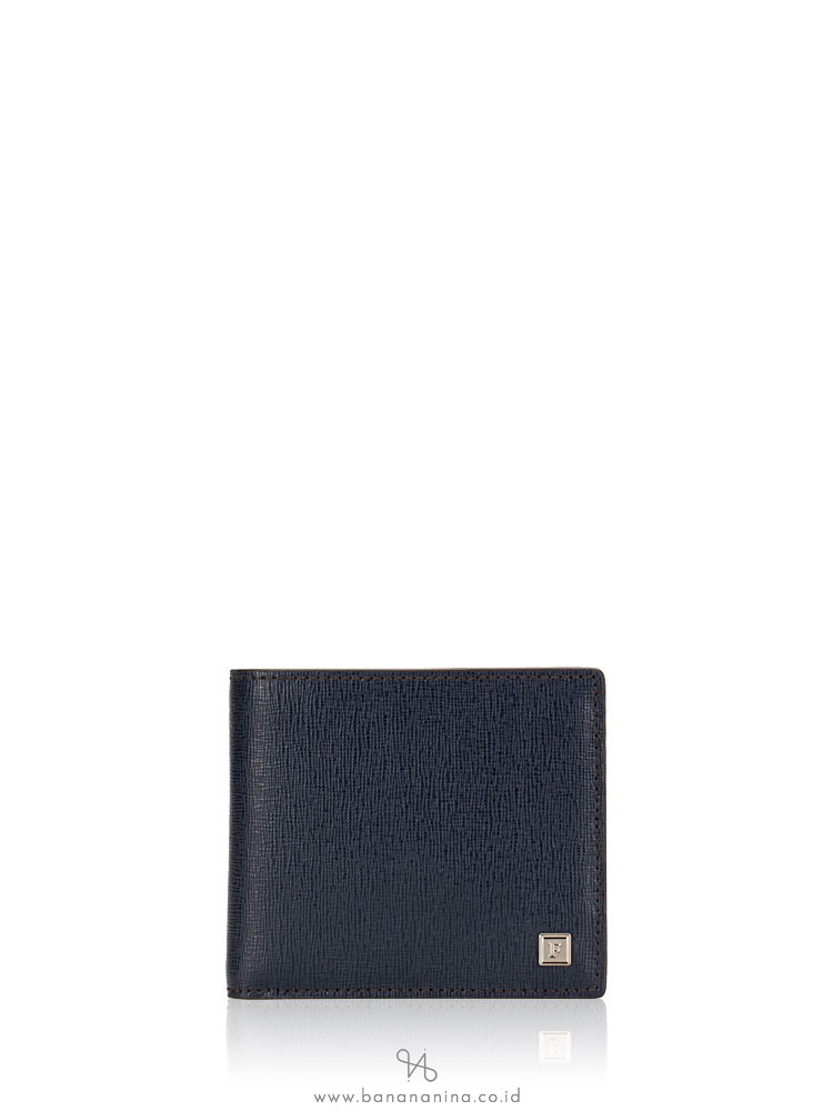 FURLA Men Pafito Saffiano Bifold Wallet Blu