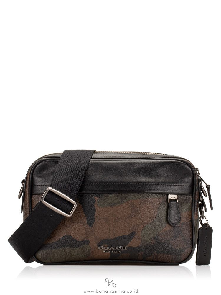coach camo crossbody bag