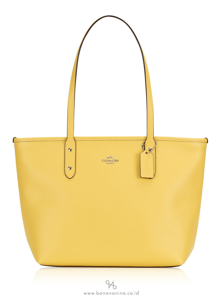 Reduced Coach Tote Bag Yellow 83c4d Aef52