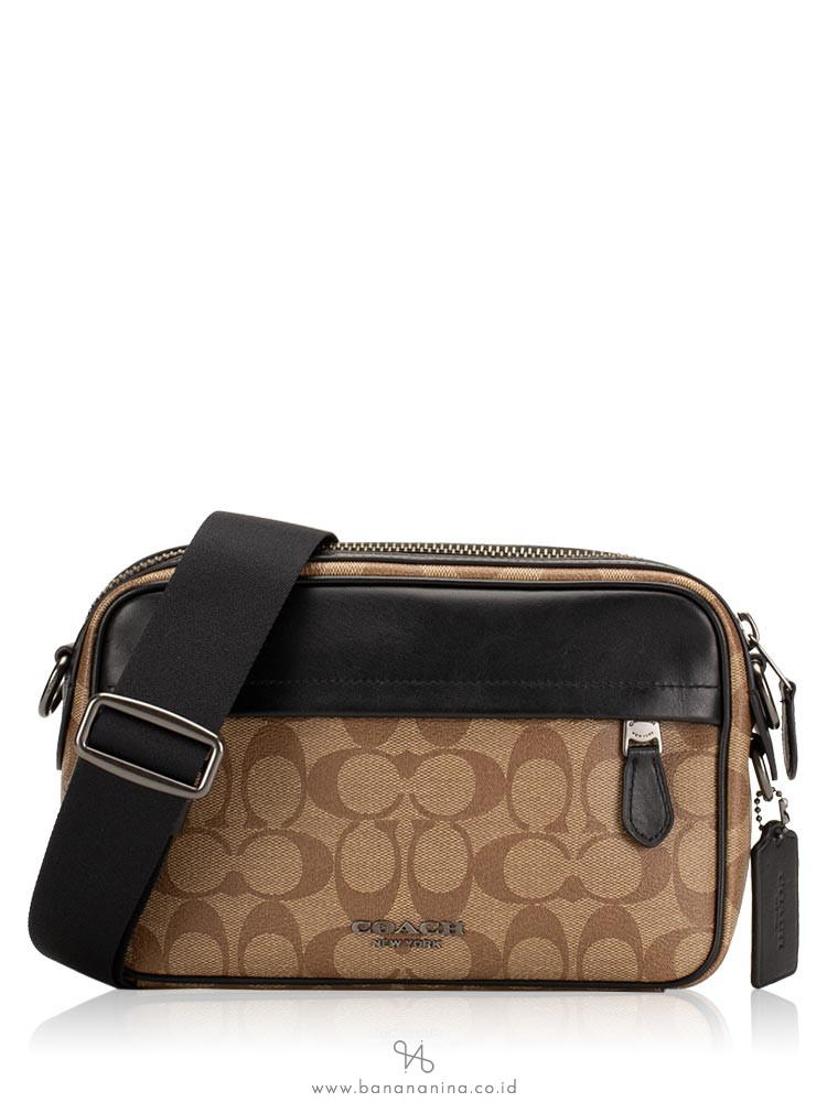 coach graham crossbody in signature canvas