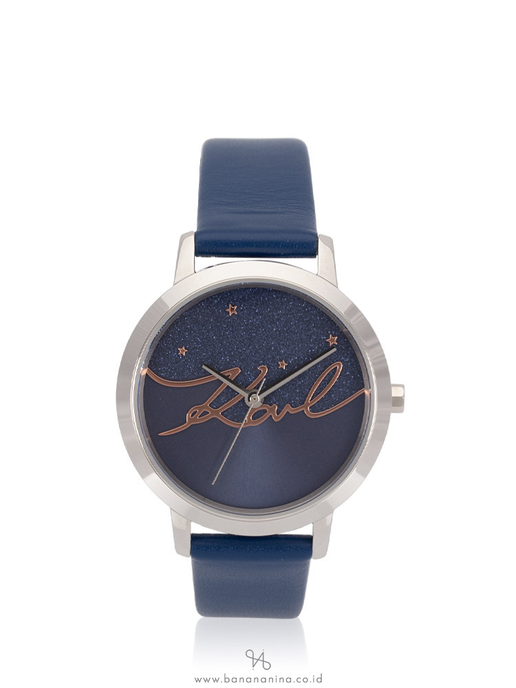 KARL LAGERFELD KL2238 Camille Leather Strap Blue