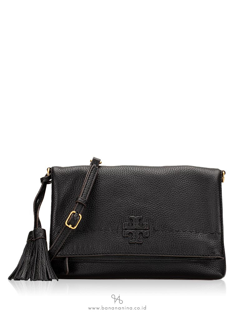 tory burch mcgraw flat leather wallet crossbody