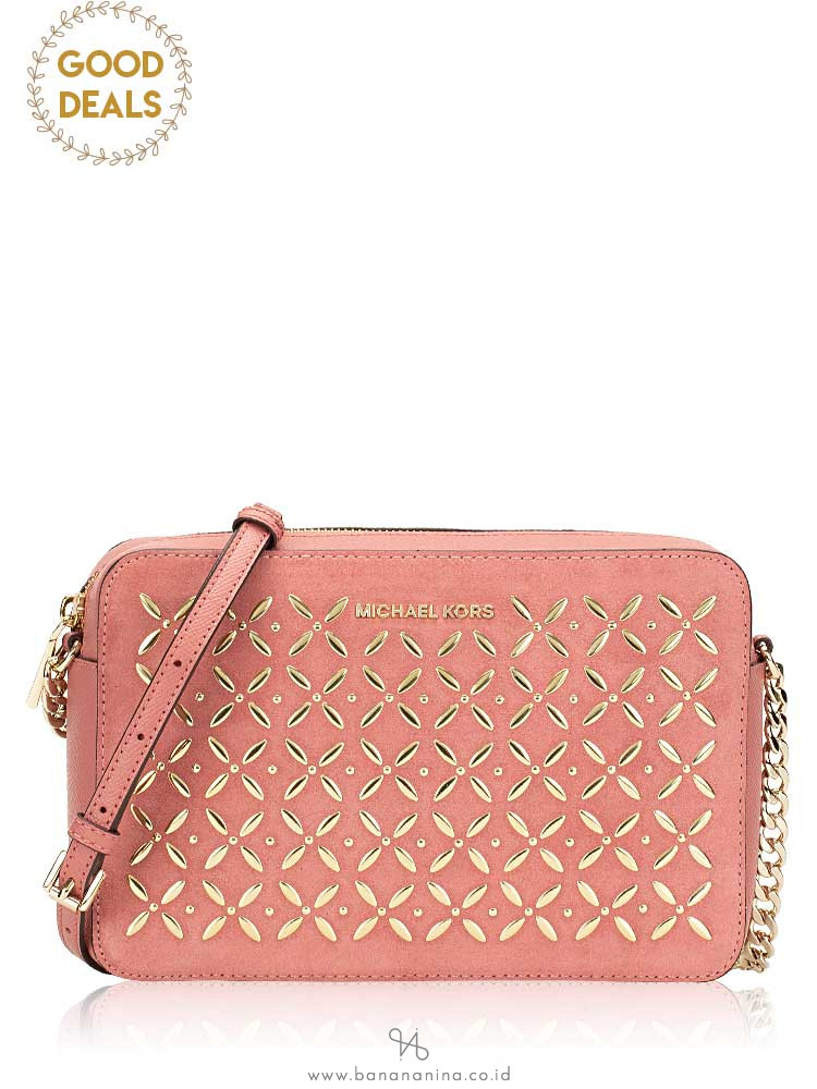 michael kors jet set large embellished leather crossbody