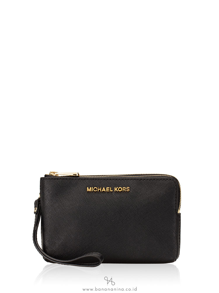 michael kors double gusset wristlet