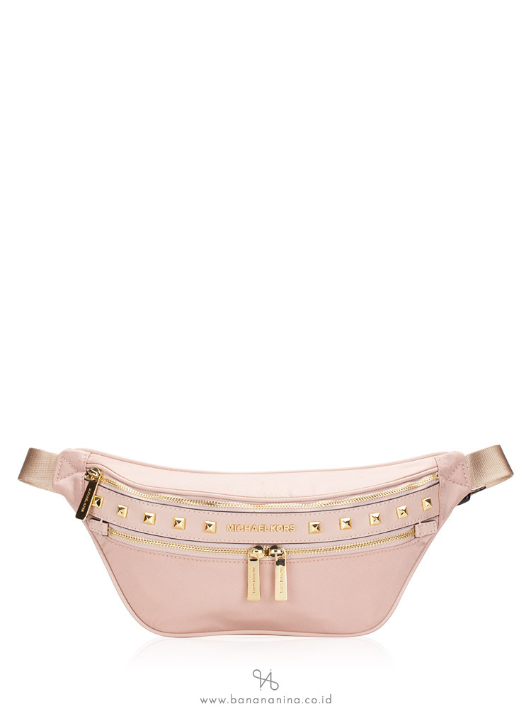 michael kors pink belt bag