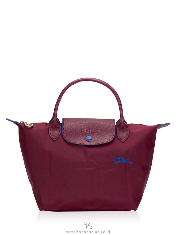 LONGCHAMP Le Pliage Club Small SH Plum