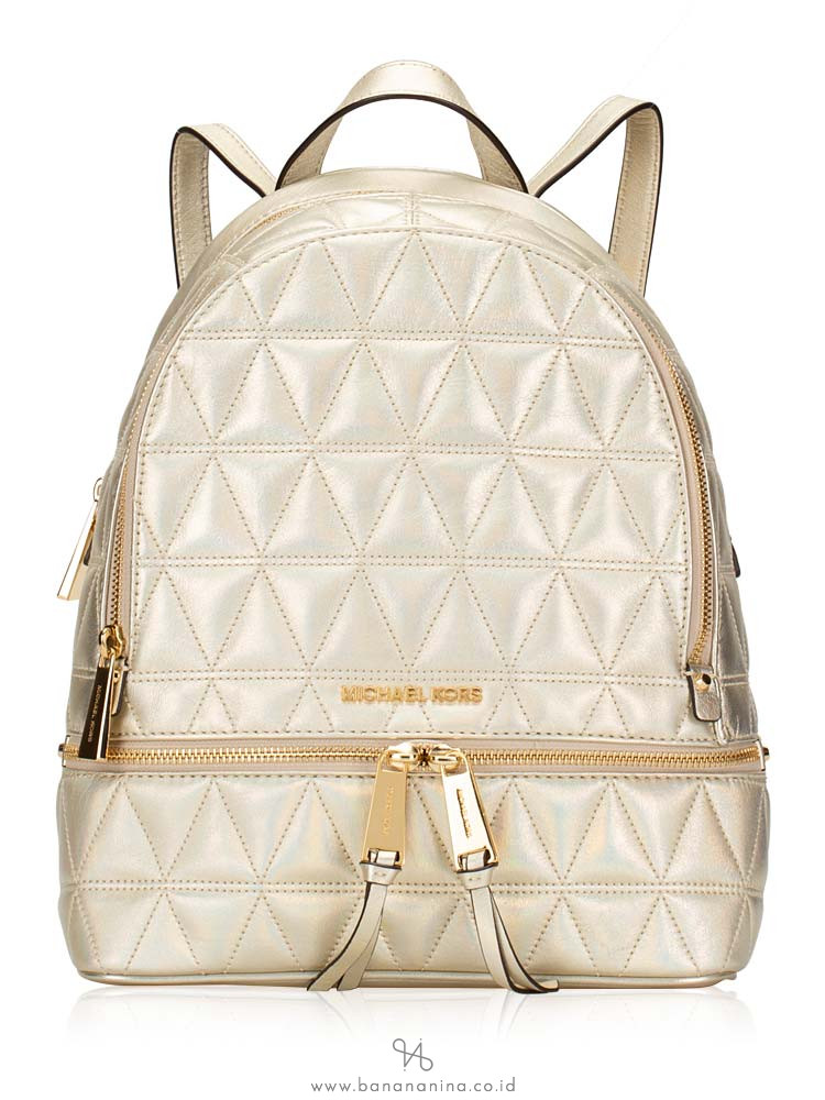 michael kors rhea quilted backpack