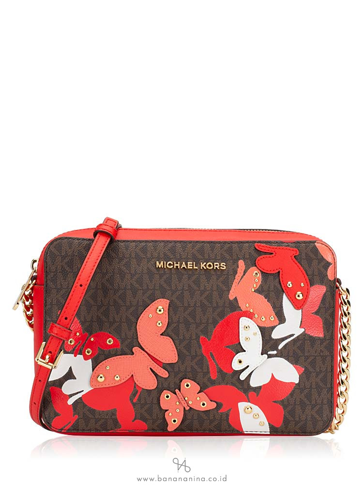 michael kors butterfly wristlet