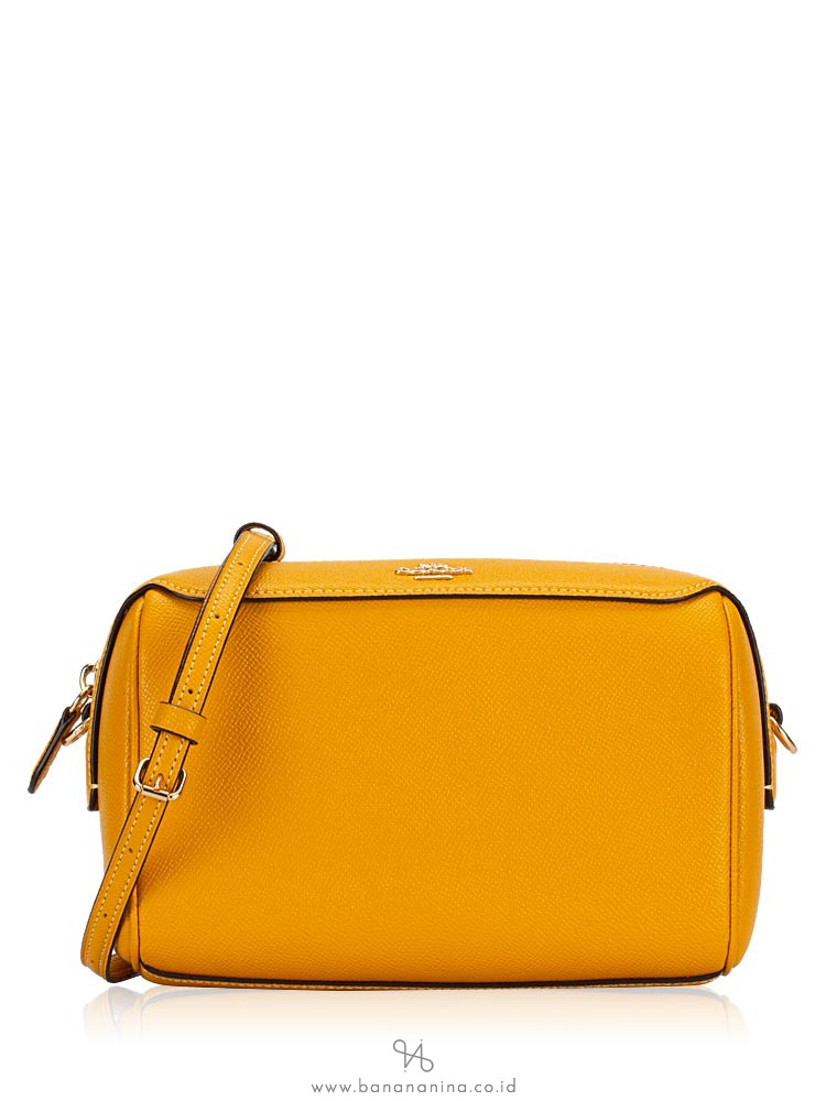 coach crossbody yellow