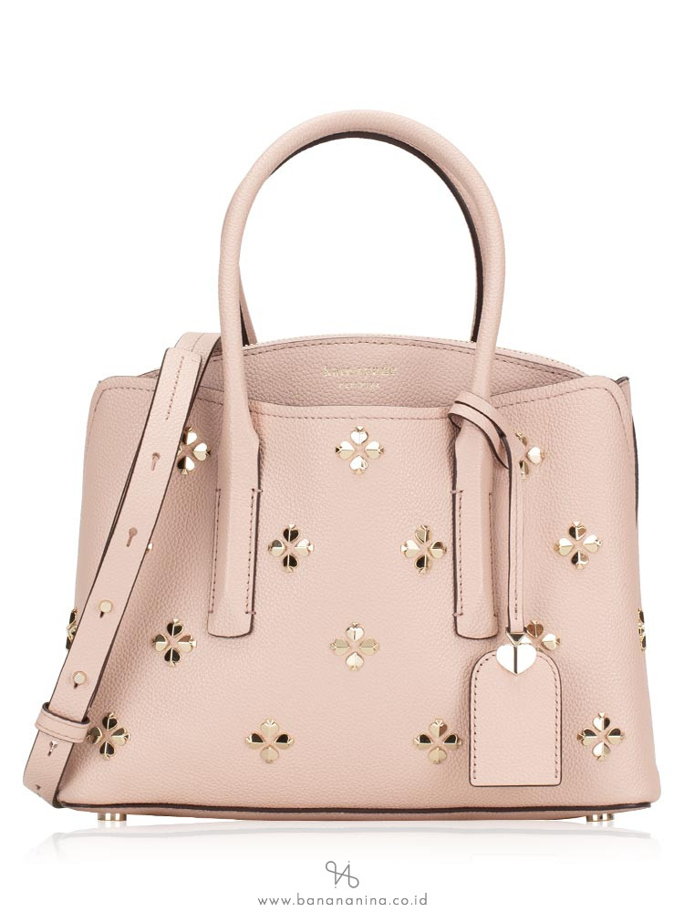 kate spade margaux spade stud medium satchel