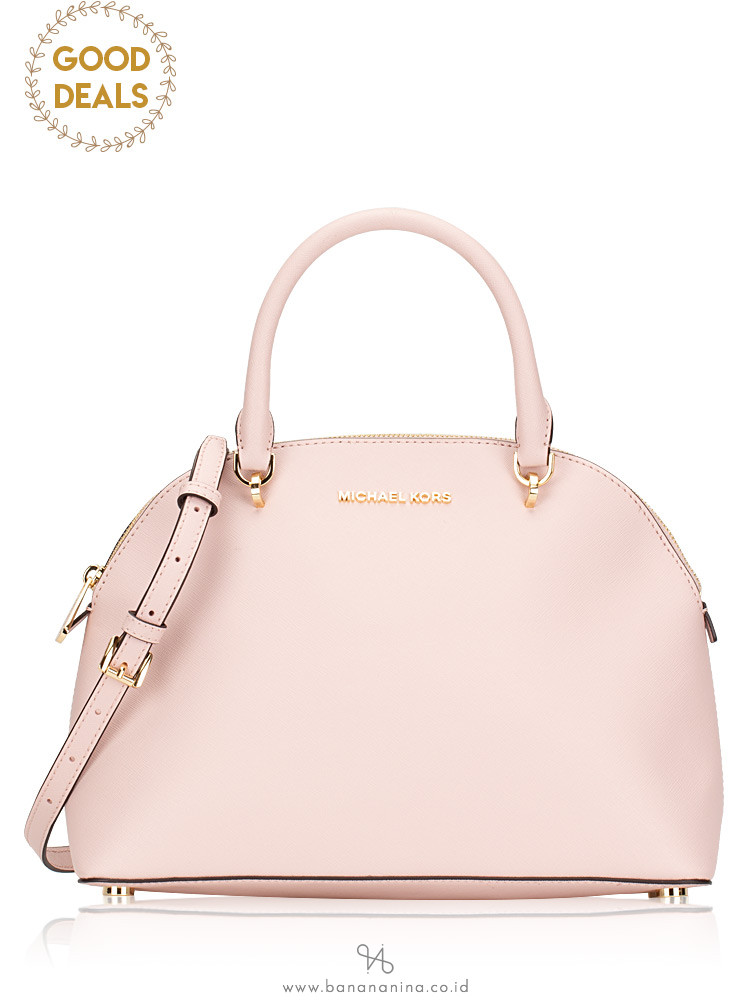 MICHAEL KORS Emmy Large Dome Zip Satchel Blossom