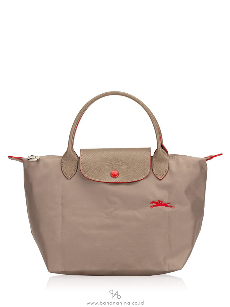 LONGCHAMP Le Pliage Club Small SH Brown