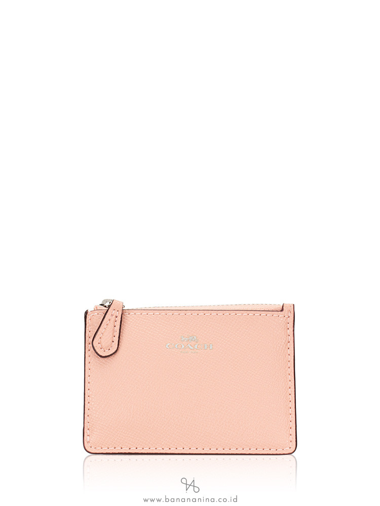 COACH 12186 Crossgrain Mini Skinny ID Petal