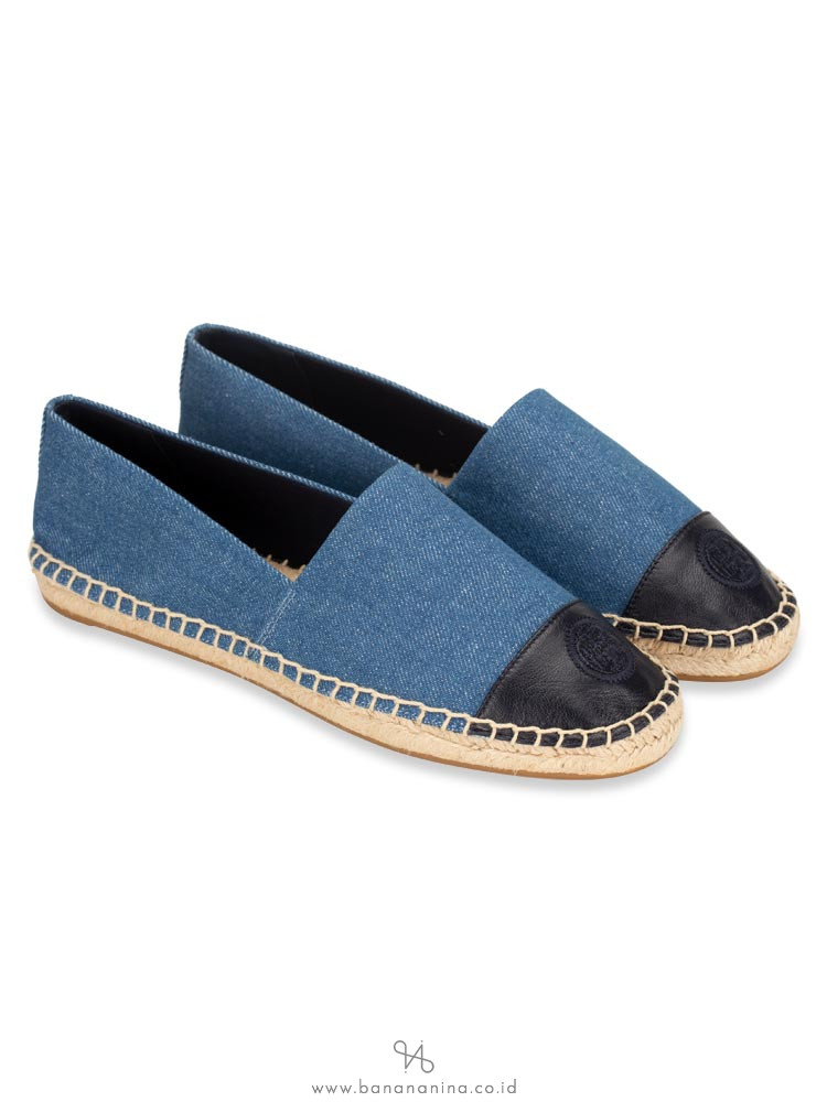 Tory burch 2025 espadrilles denim