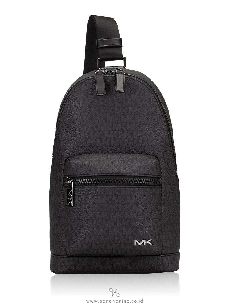 mk black sling bag