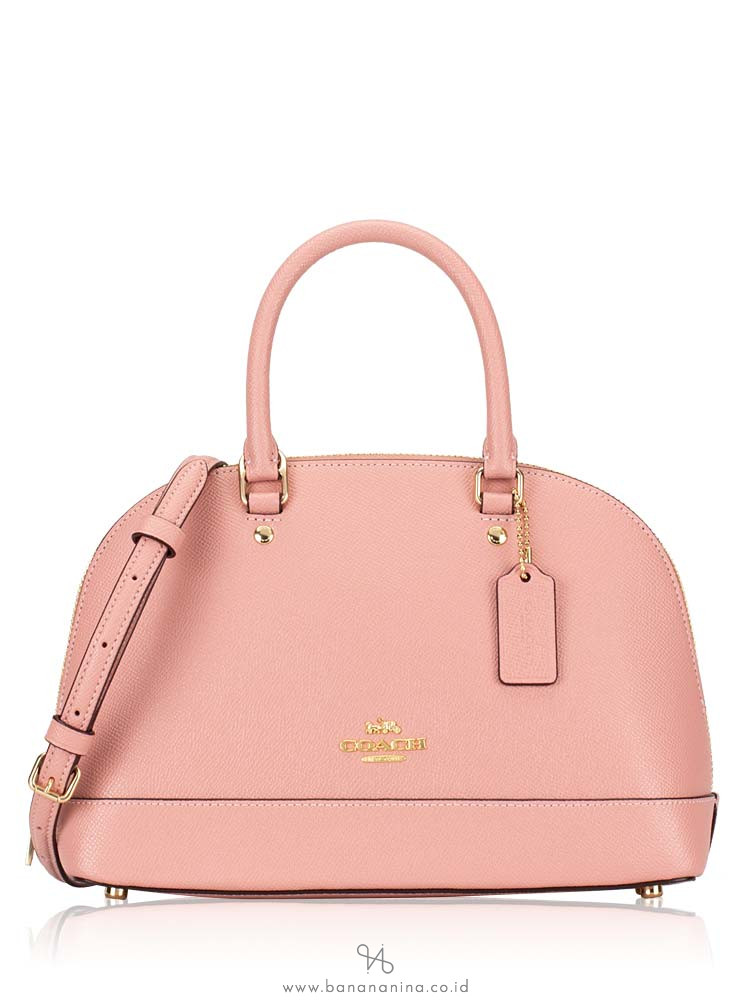 Coach mini sierra satchel pink clearance